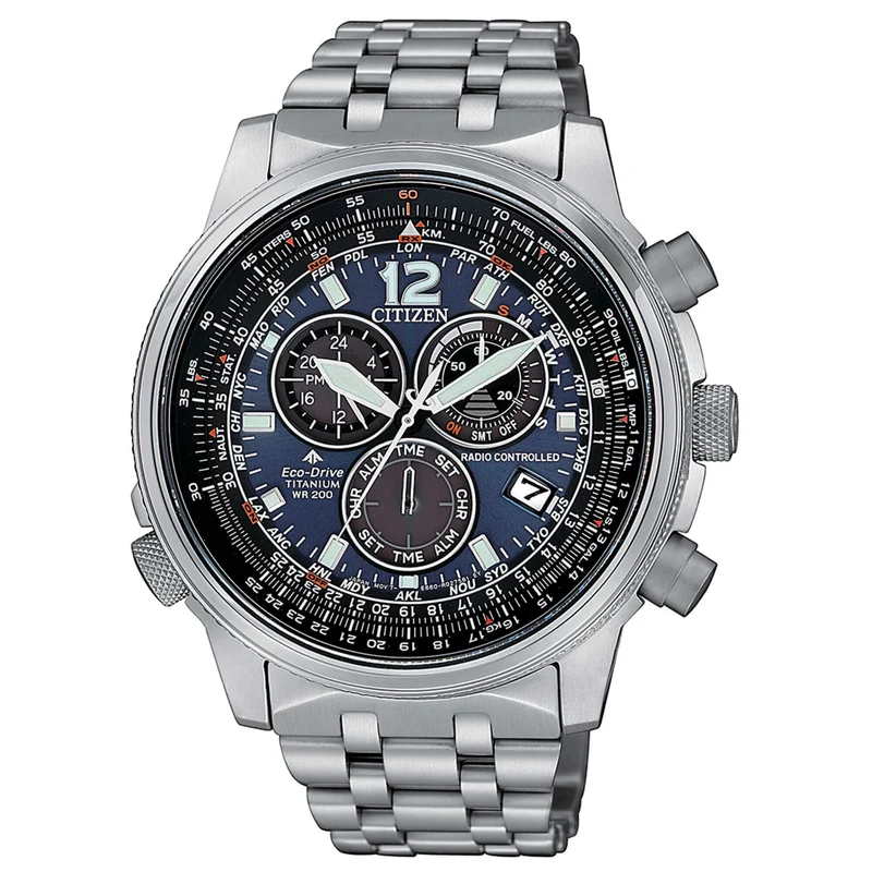 Citizen Crono Pilot Super Titanio