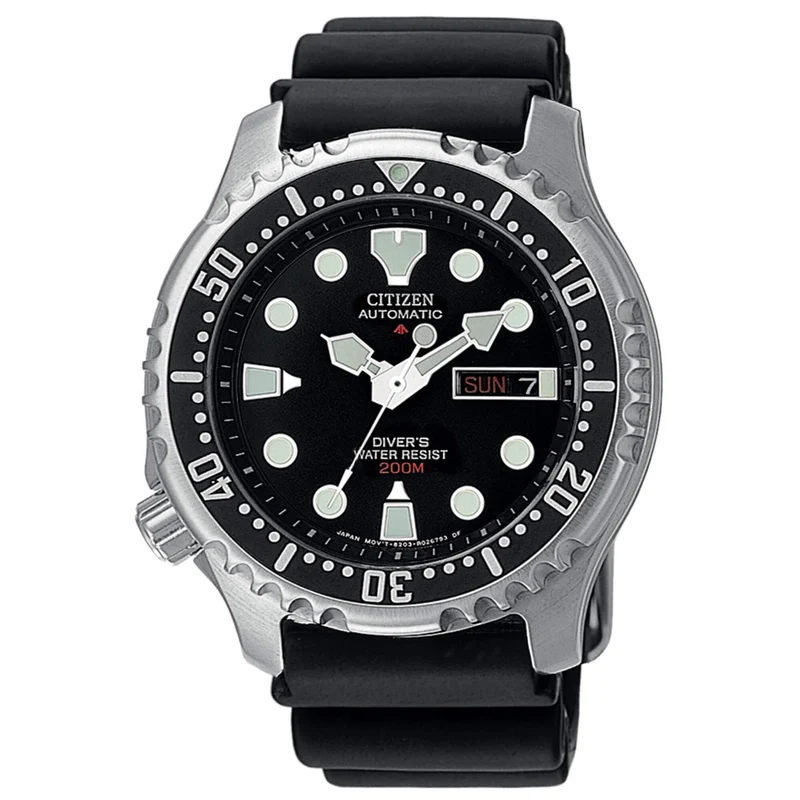 Citizen Diver's meccanico NY Gomma