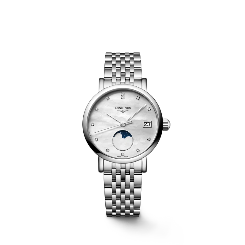 Longines orologio Longines Elegant Collection Moonphase 30 mm L4.330.4.87.6