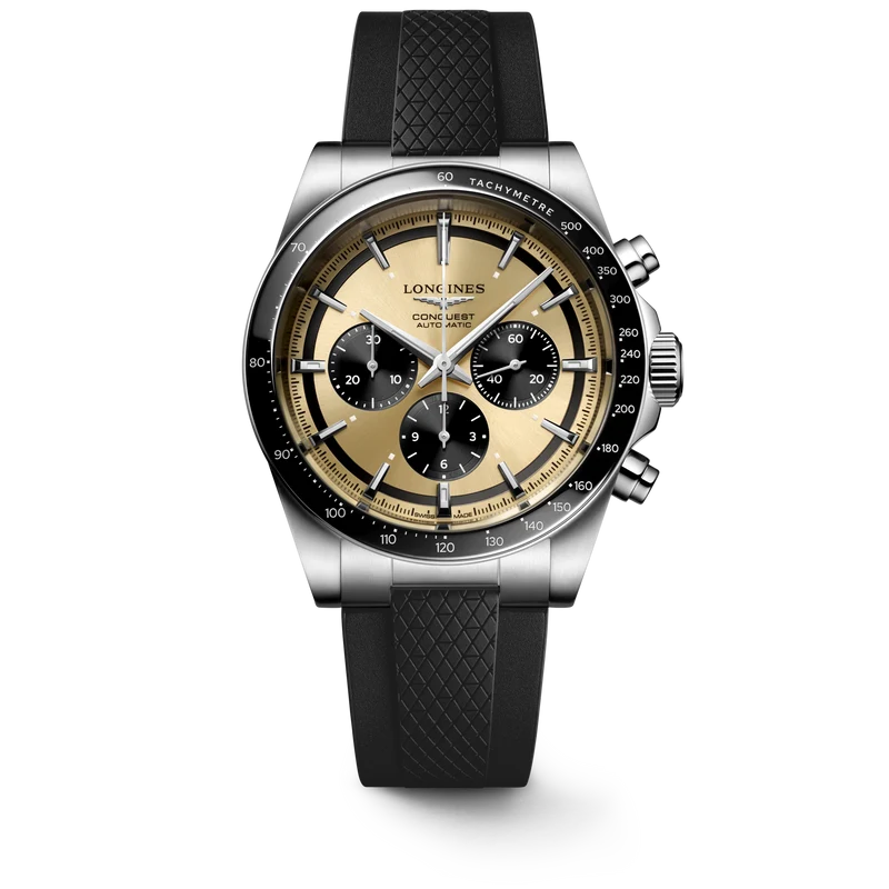 Longines orologio Conquest Chronograph 42 mm L3.835.4.32.9
