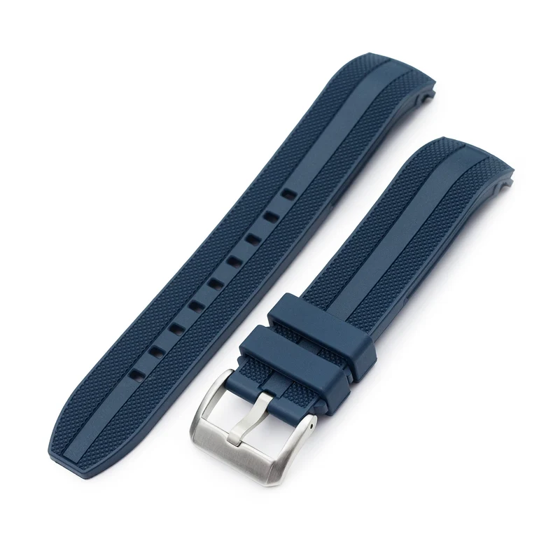 StrapXPro SPX1C Navy Blue Rubber Strap for Seiko 62MAS SPB SBDC Series