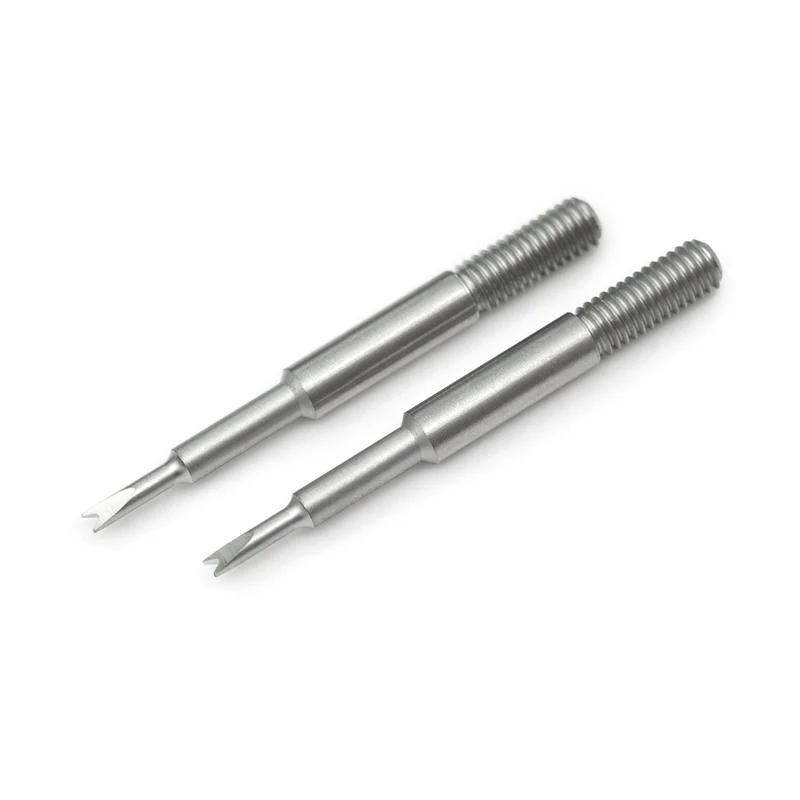 2 pieces of Changeable Forks 1.20mm (for Swiss Bergeon 6767-F & 7767-F spring bar tool)