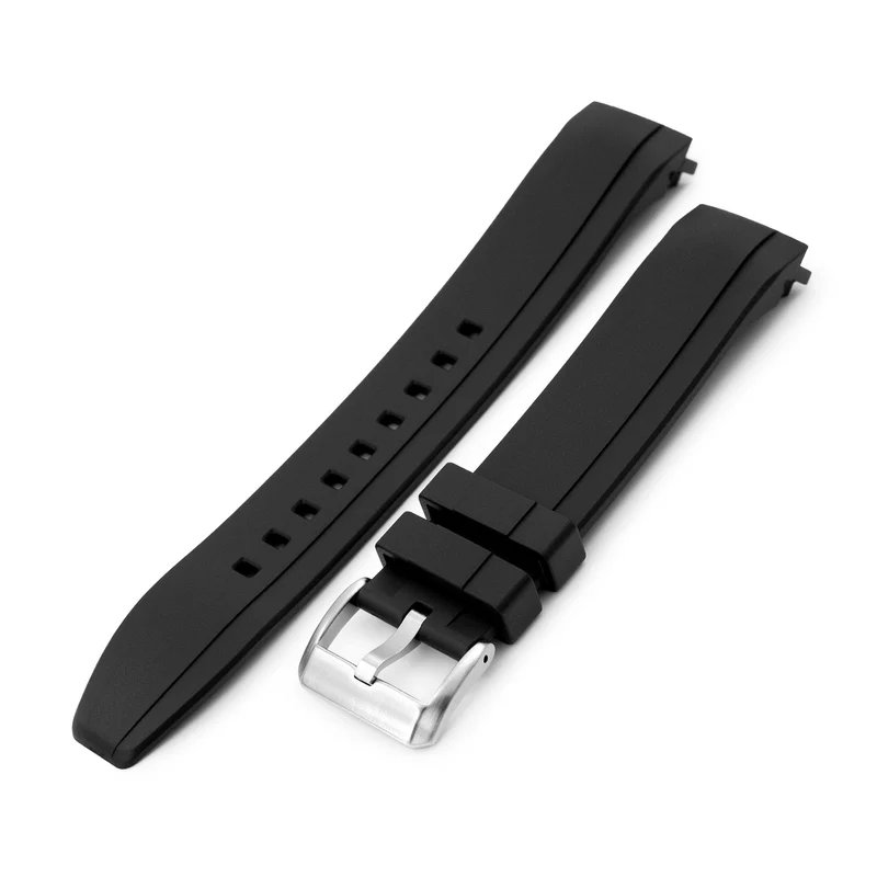 StrapXPro Lite MX1A Black Rubber Strap for Seiko Monster 4th Gen
