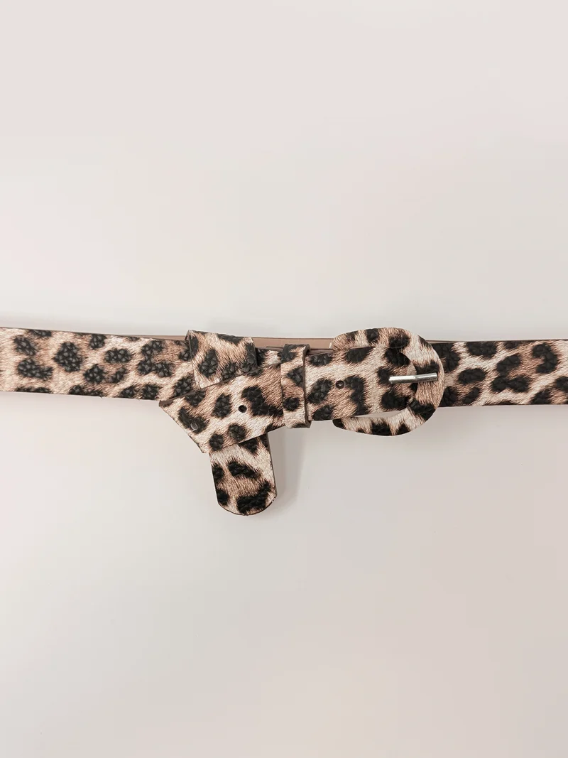 Cintura Animalier effetto pelle