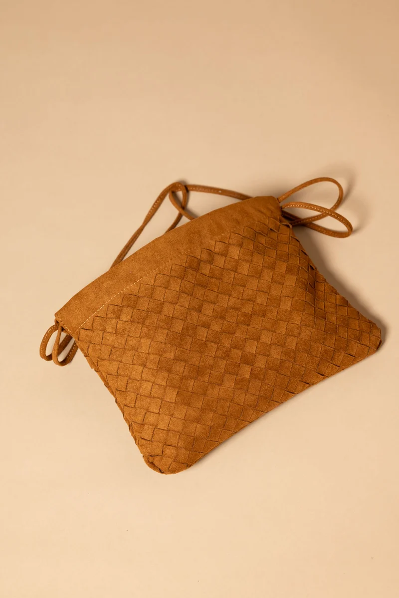 Shopper midi intrecciata