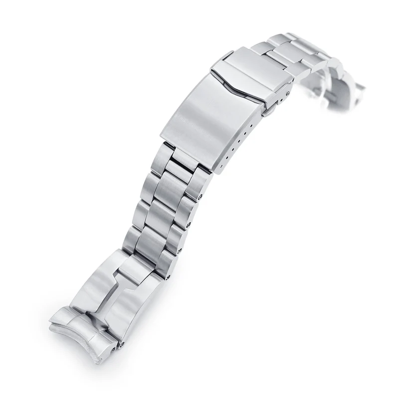 Retro Shaver Blade 20mm Stainless Steel Bracelet for Seiko MM200 SBDC061 SPB077