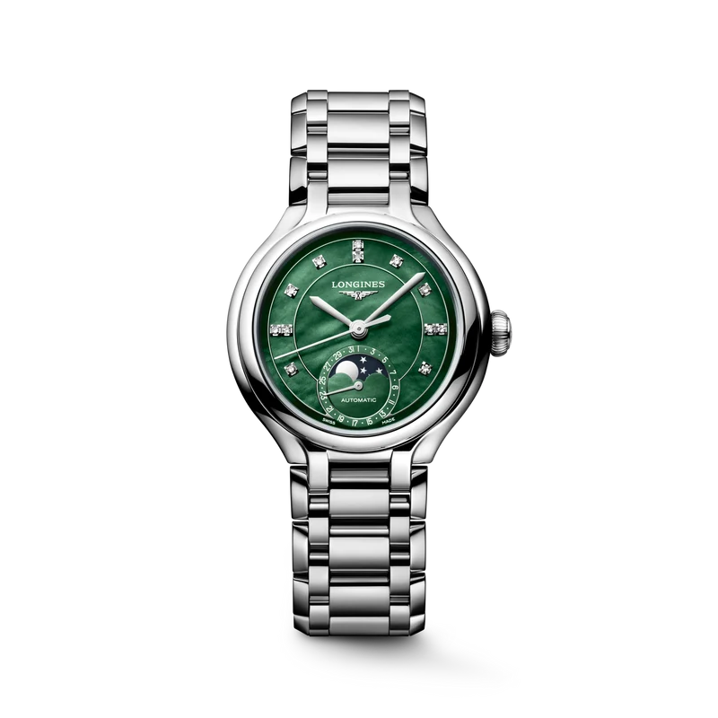Longines orologio Longines Primaluna Moonphase 34 mm L8.126.4.07.6