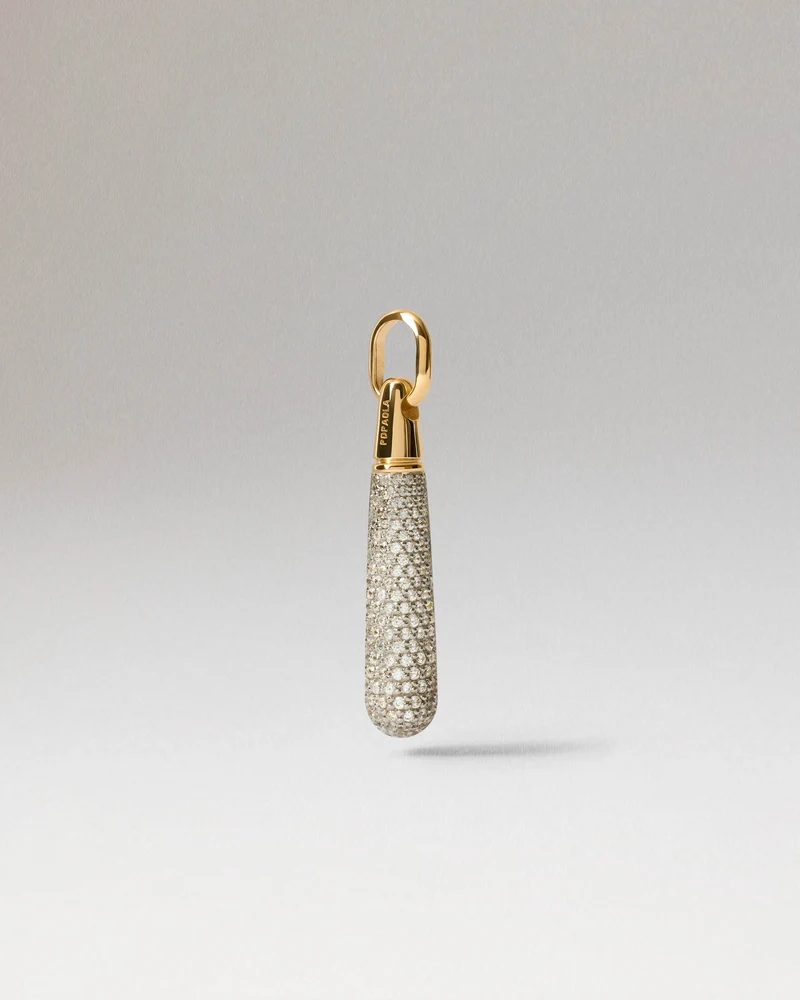 Pavé Large Drop Pendant