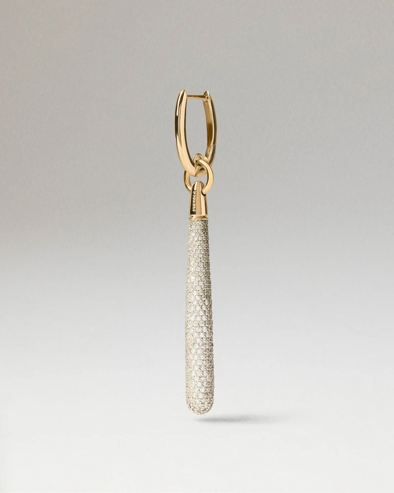 Pavé Supreme Jupiter Single Hoop