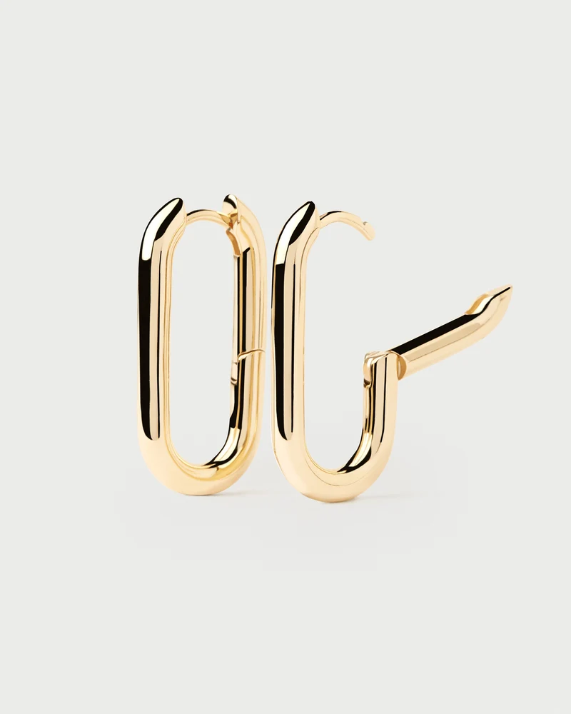 Beat Hoop Earrings