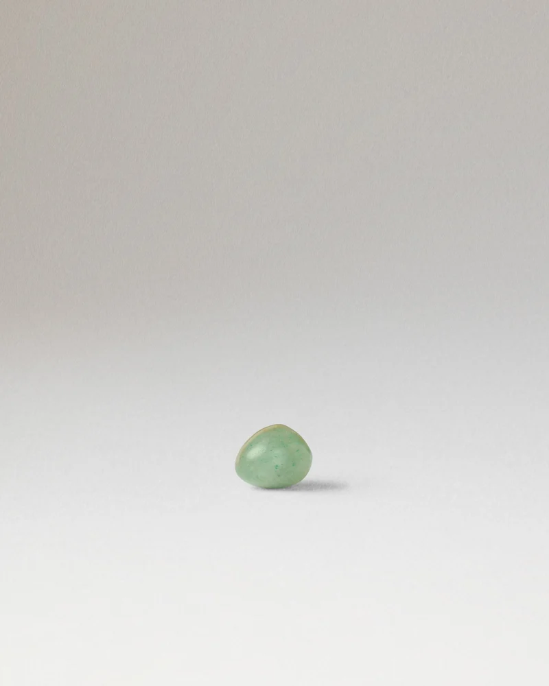 Green aventurine Gravity ear piercing