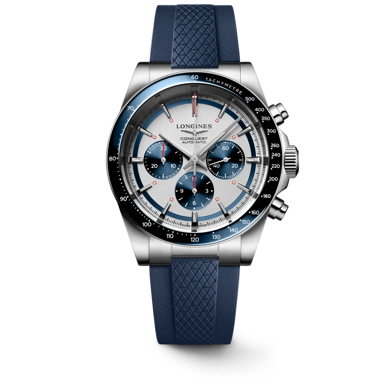 Longines orologio Conquest Chronograph 42 mm L3.835.4.98.9