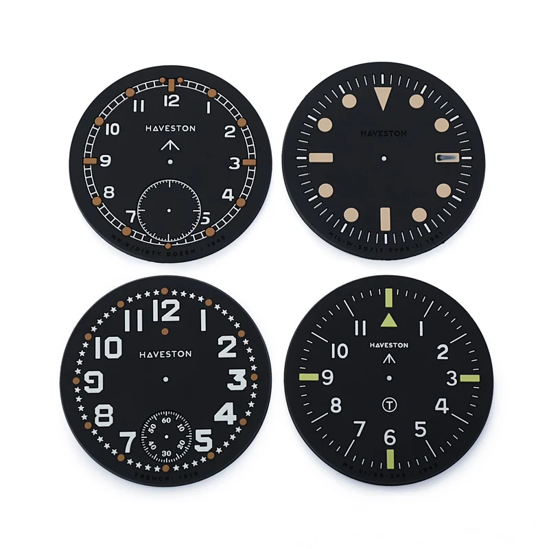 The Service Dial Coasters Set-B (pack of 4 patterns) by HAVESTON Straps