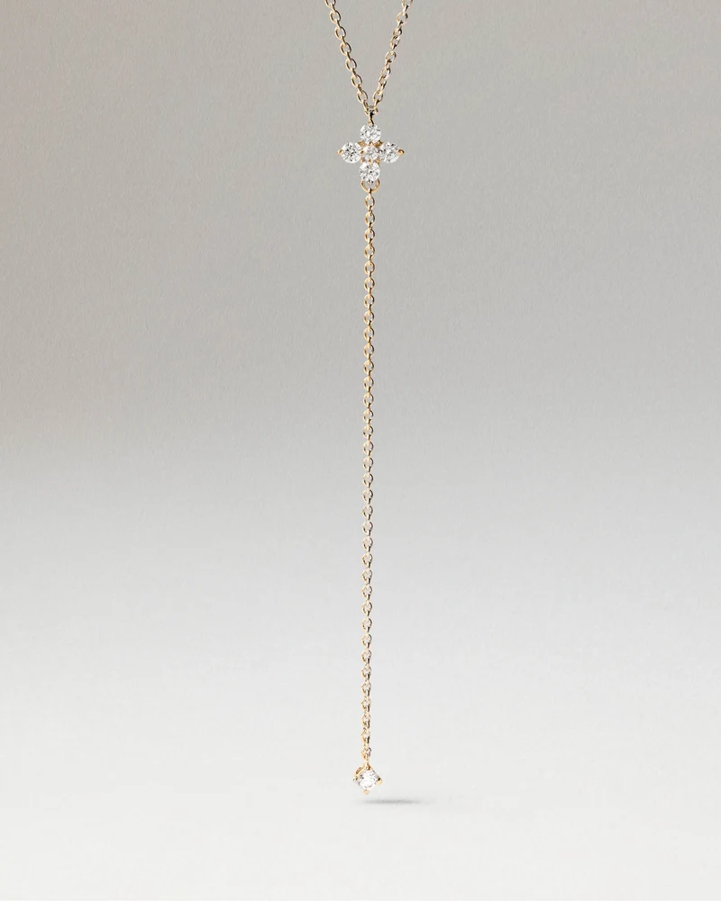 Diamonds and Gold Maggie Necklace