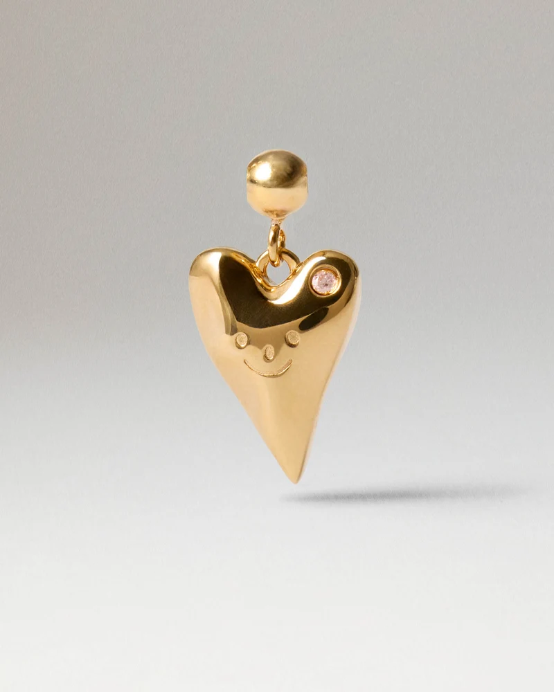 Happy Heart Charm
