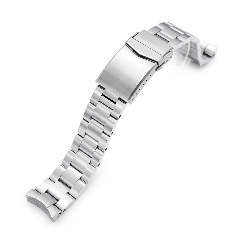 Super-O Boyer 20mm Stainless Steel Bracelet for Seiko 5 Sports 40mm SRPE51 SRPE58