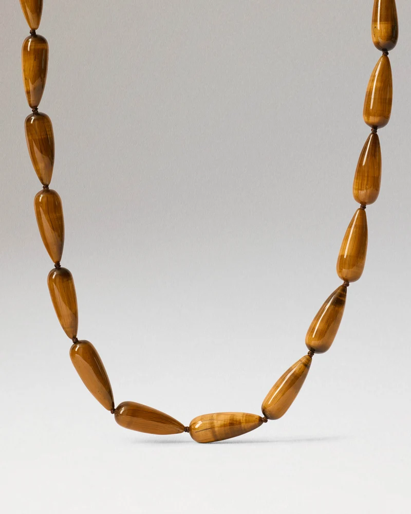 Tiger Eye Drop necklace