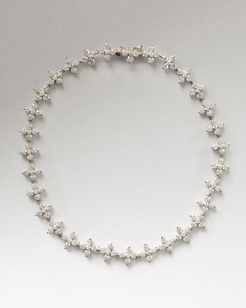 Diamonds and White Gold Maggie Bracelet