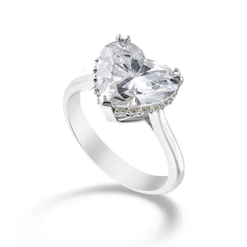 X-Diamond an 18kt lab g.d.tot. ct.4,06, cen cuore 3,94ct e aggiorno incassato 0,12ct XXDAPU121O4CUBI406