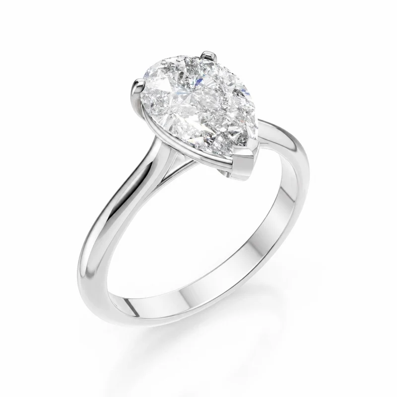 X-Diamond an 18kt lab g.d. ct. 1,52 goccia e vvs 2, oro bianco XXDAPU098O4GOBI152EVVS