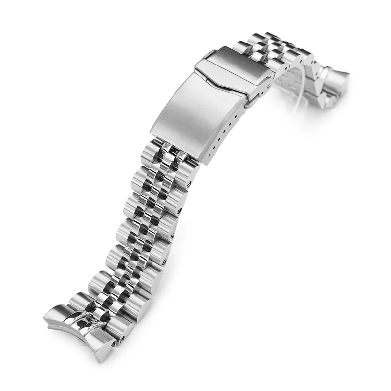 22mm Angus-J Louis Watch Band for TUD BB 79230, 316L Stainless Steel Brushed V-Clasp