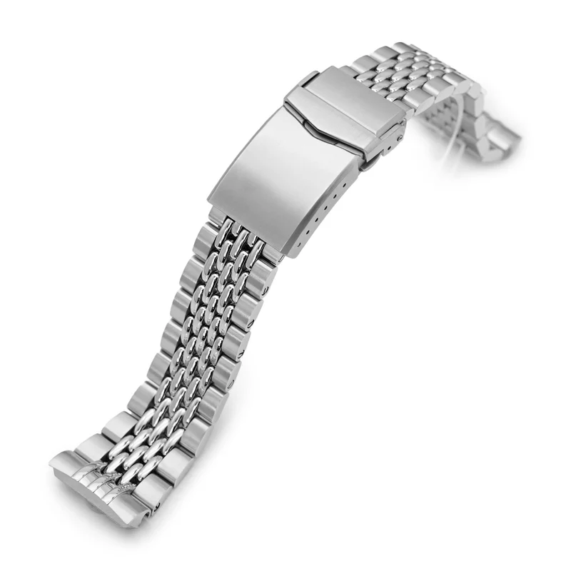 Goma BOR 22mm Stainless Steel Beads of Rice Bracelet for Seiko Turtle SRP777 SRP775 SRPA21