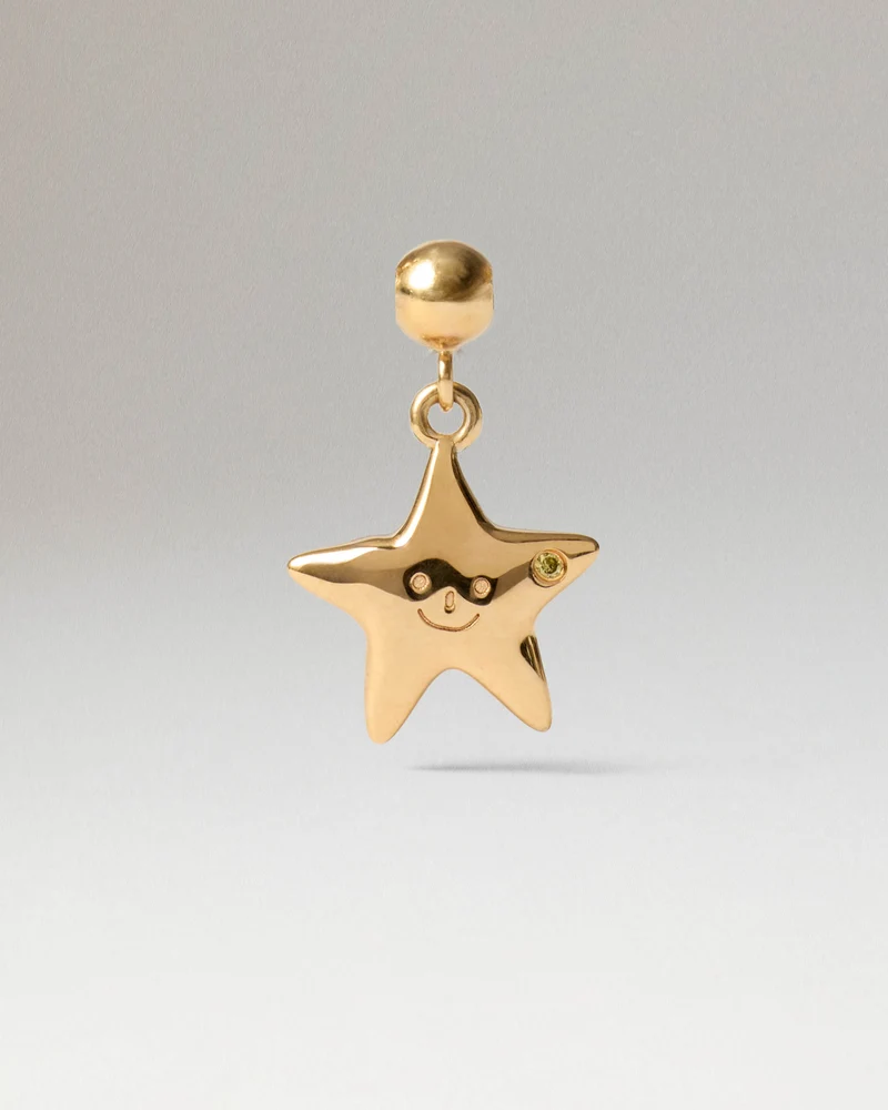 Happy Star Charm