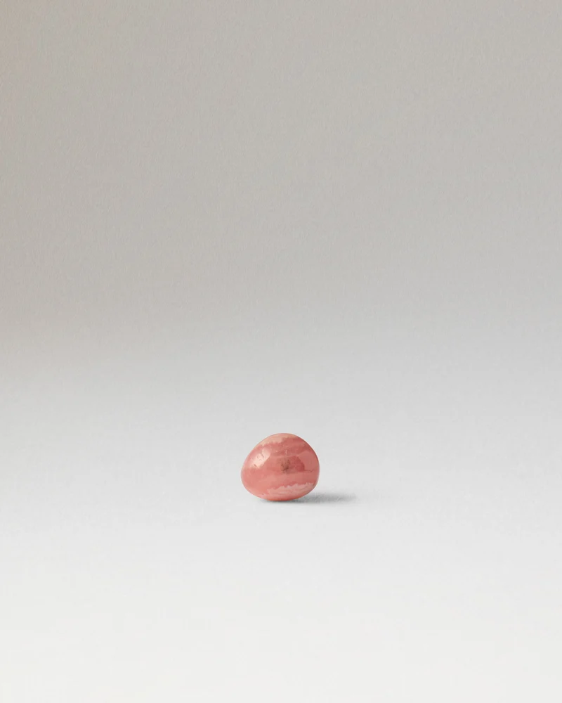 Rhodochrosite Gravity Ear Piercing