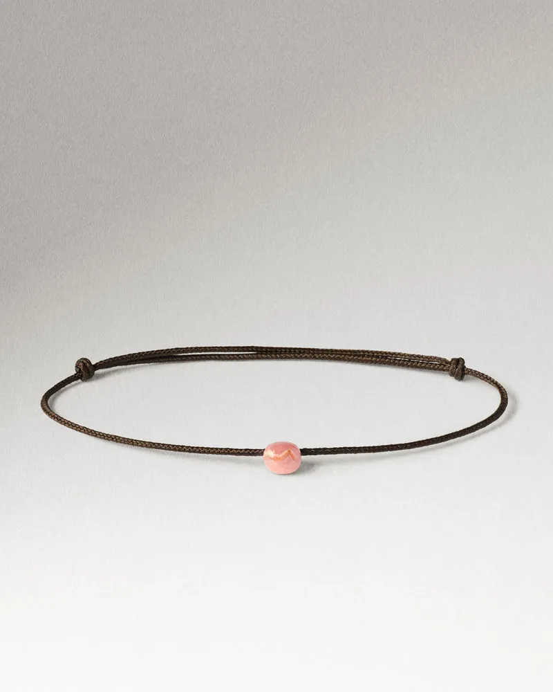 Rhodochrosite Orion Cord Bracelet