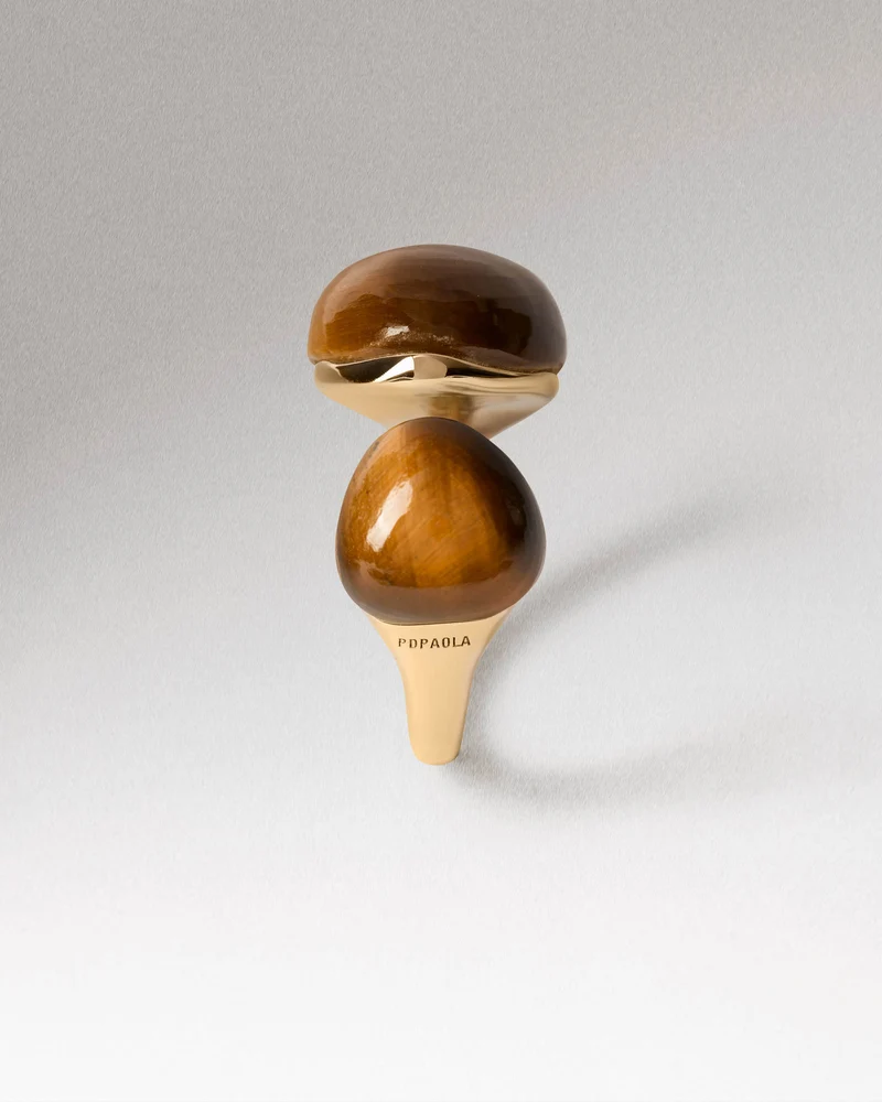Tiger Eye Gravity Ring