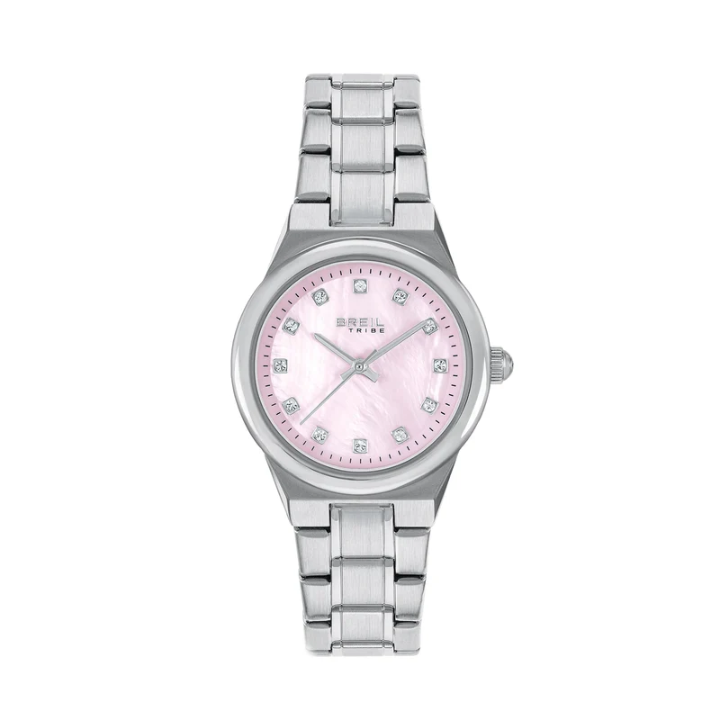 Breil orologio Fiji 30mm rosa quarzo acciaio EW0853