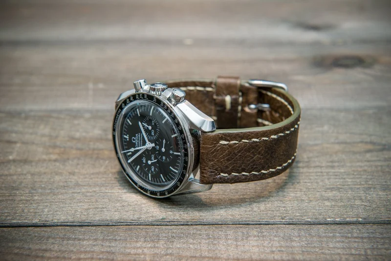 Toscana Classic Leather Strap, handmade in Finland. 10-26 mm