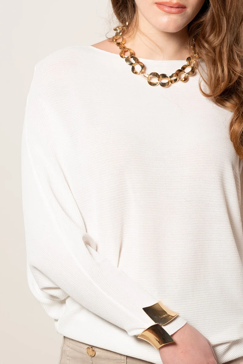 Collana a maglie piatte
