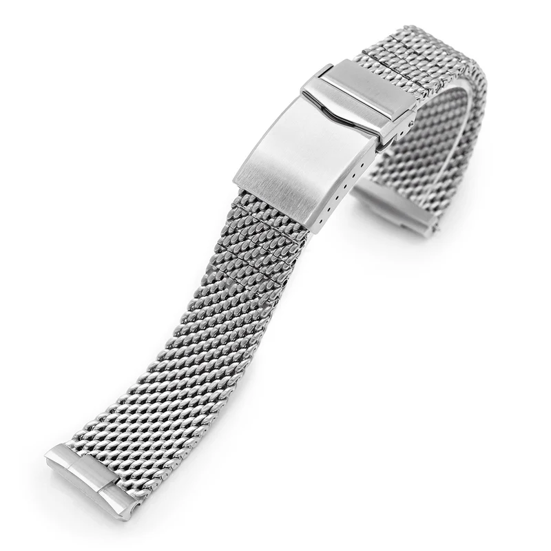 Massy Mesh 22mm Stainless Steel Bracelet for Seiko Turtle SRP777 SRP775 SRPA21