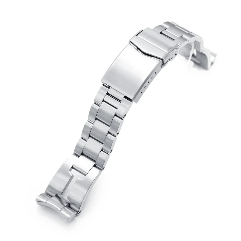 20mm Retro Shaver Blade Stainless Steel Bracelet for Seiko Mini Turtle