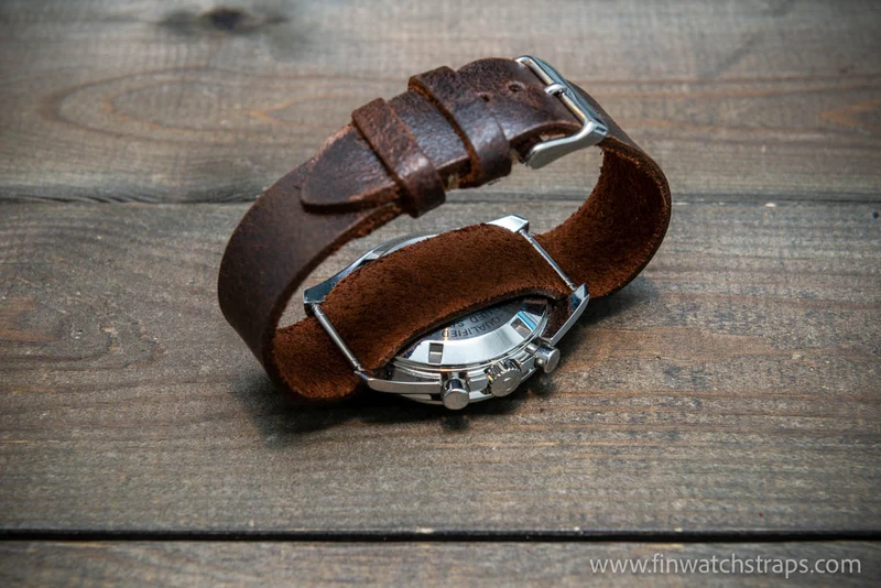 One-piece military watch band, watch strap, Crazy Cow Snuff