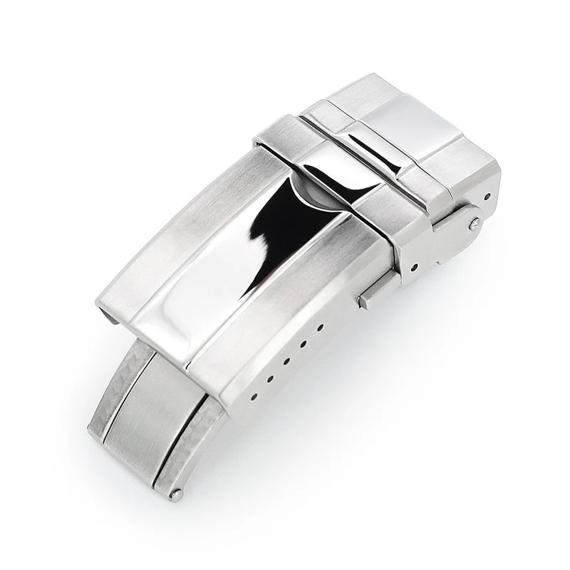 MiLTAT Stainless Steel Turning Diver Clasp 16mm 20mm