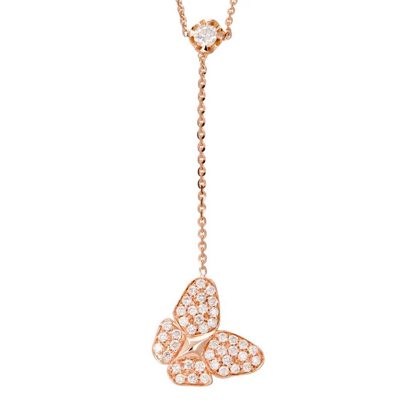 Golay pendente farfalla rosa d* luce PPCF020LDIR-16357110021