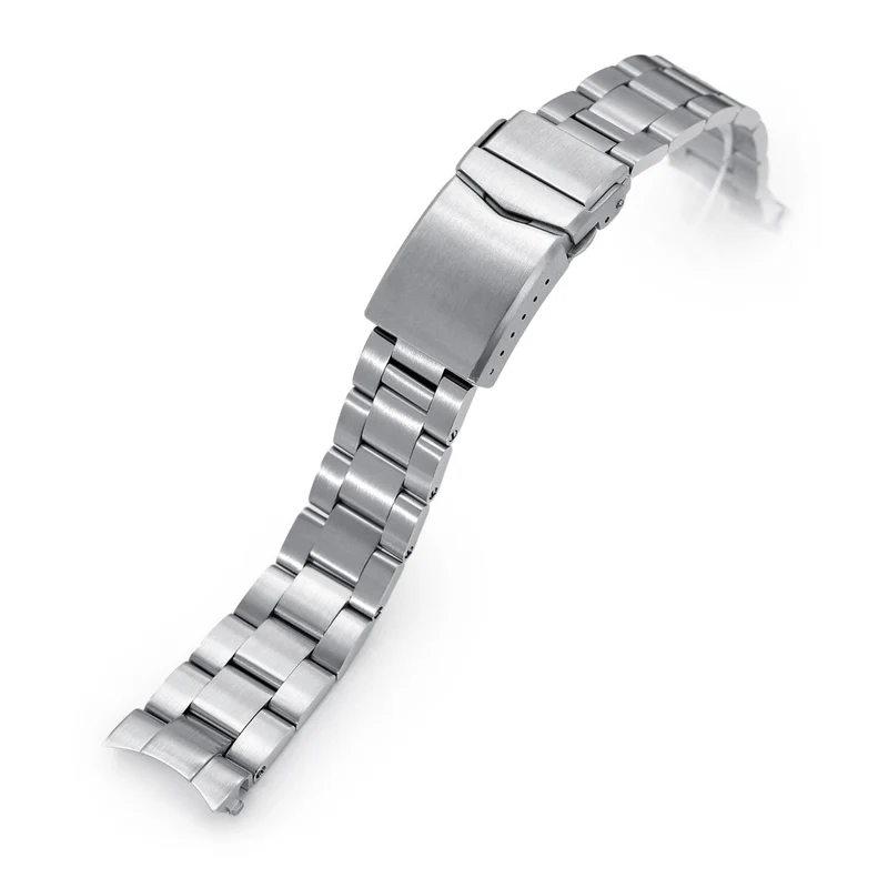 Super-O Boyer 20mm Stainless Steel Bracelet for Seiko Cocktail SSA345 SRPB41 SSA341