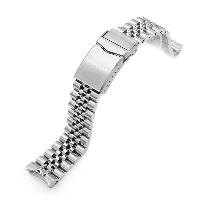 Super-J Louis 20mm Stainless Steel Bracelet for Seiko SKX013