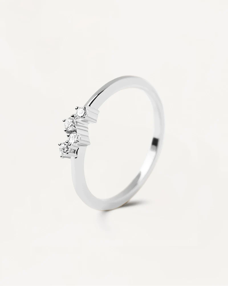 Quatre Silver Ring