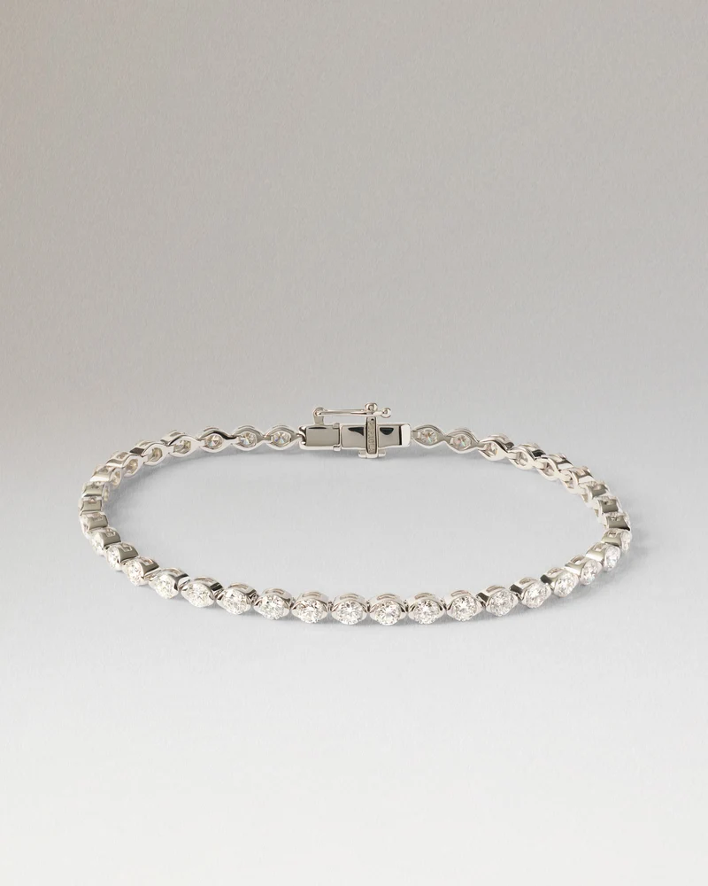 Diamonds and white gold Astra bracelet