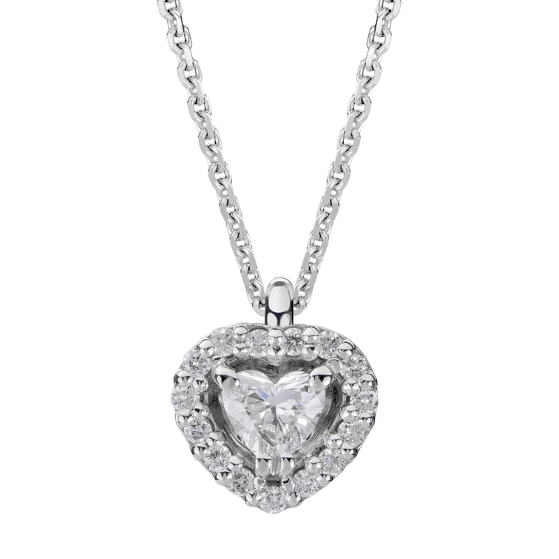 Golay collana con pendente con contorno cen ct 0,20 PCT003DI2B-22315110034