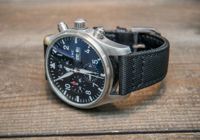 IWC Canvas watch strap, 20 mm, 21 mm, 22 mm.