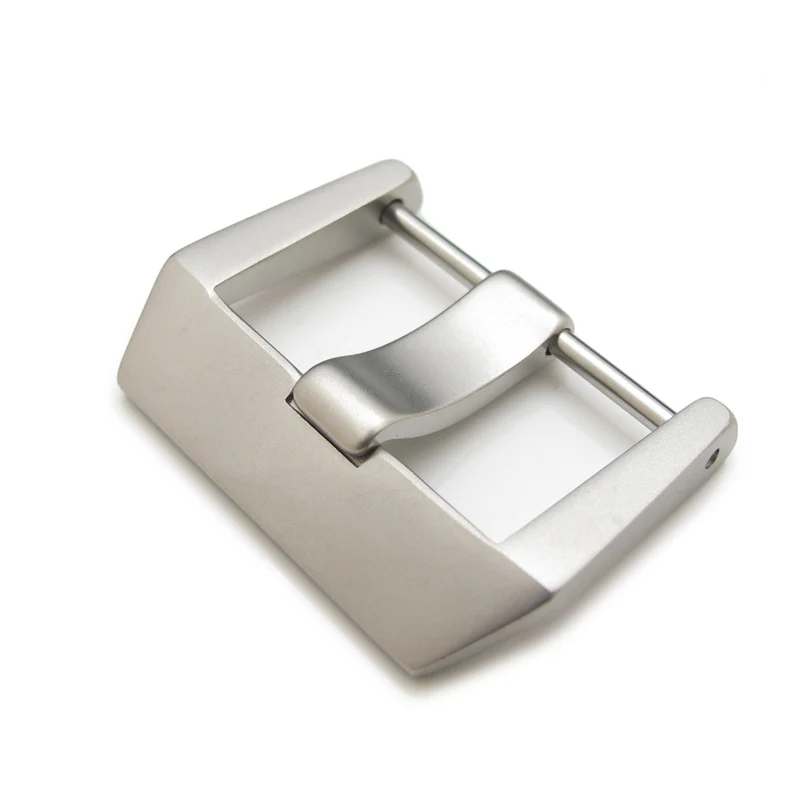 24mm or 26mm Sandblasted 316L Stainless Steel Screw type 6mm Tongue Buckle for Bell&Ross BR01 BR03 watchband