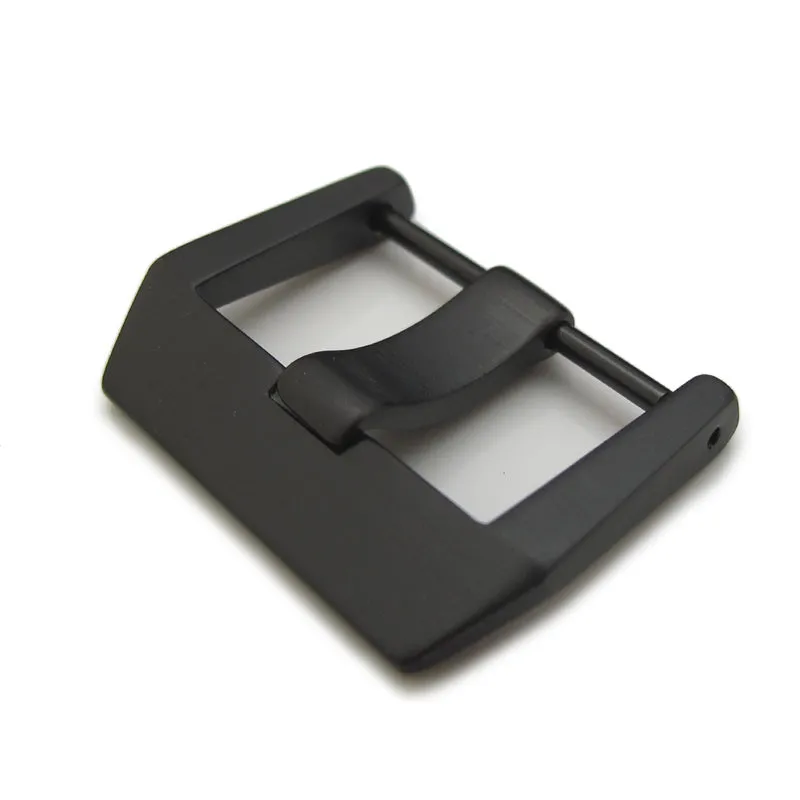 26mm PVD Black 316L Stainless Steel Screw type 6mm Tongue Buckle