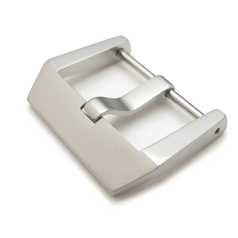 24mm or 26mm High Quality 316L Stainless Steel Screw type 4mm Tongue Buckle, Sandblasted finish