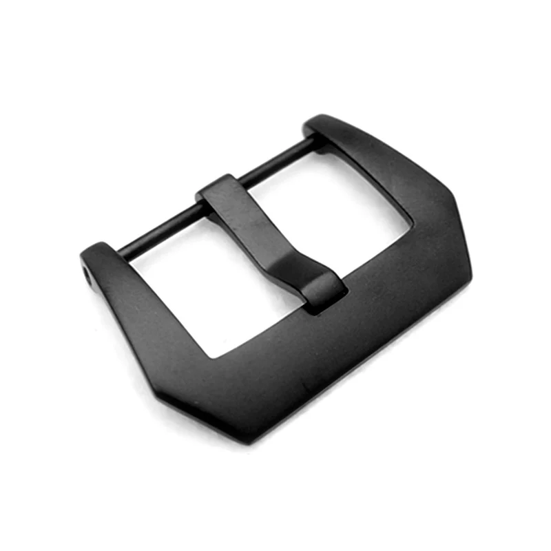 24mm Pre-V Style Screw In Buckle IPT TITANIUM BLACK PLATING