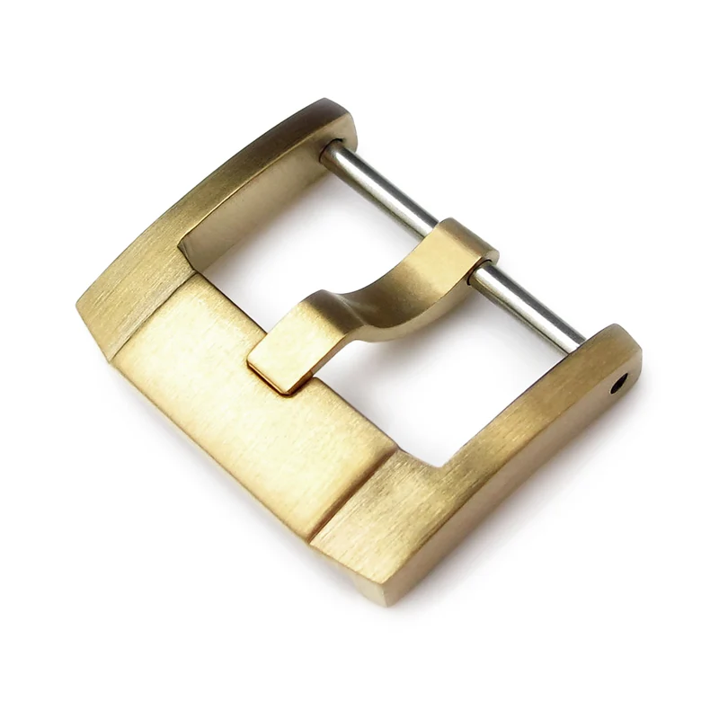 18mm, 20mm, 22mm Top Quality Stainless Steel 316L Screw-in Buckle IWC-Style, IP Gold