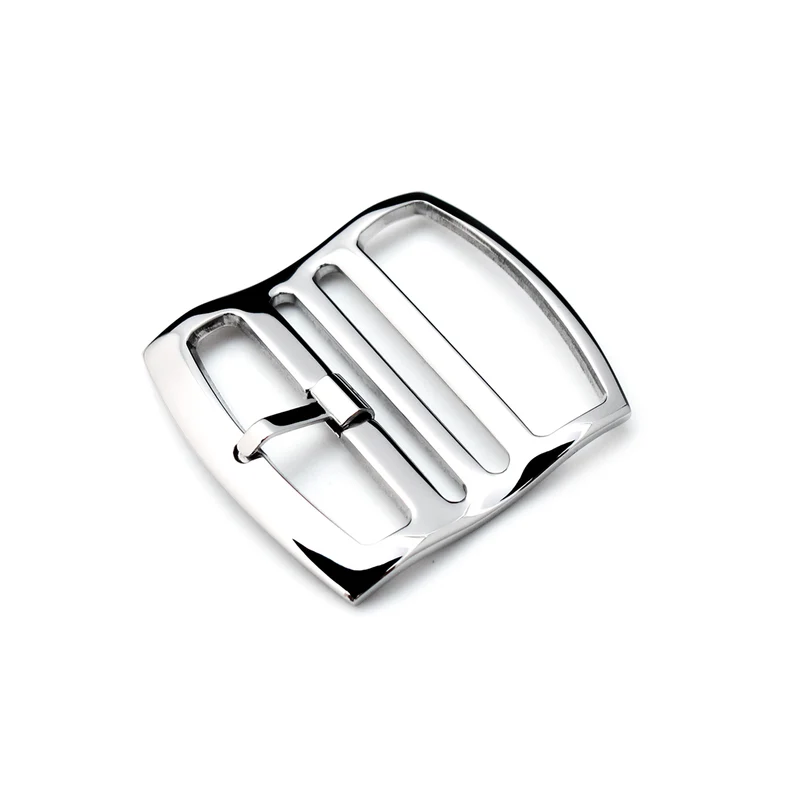 Stainless Steel Ladder Lock Slider Tang Buckle 20mm 22mm